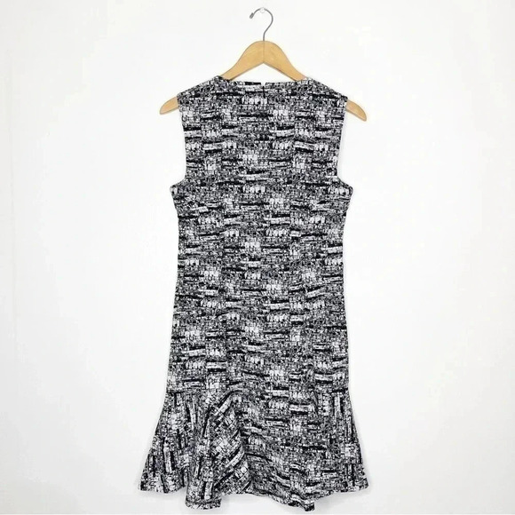 Diane von Furstenberg Jaelyn Sleeveless Flutter Dress Size 8 Sleeveless DVF - Picture 7 of 8